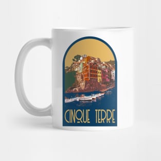 Cinque Terre Decal Mug